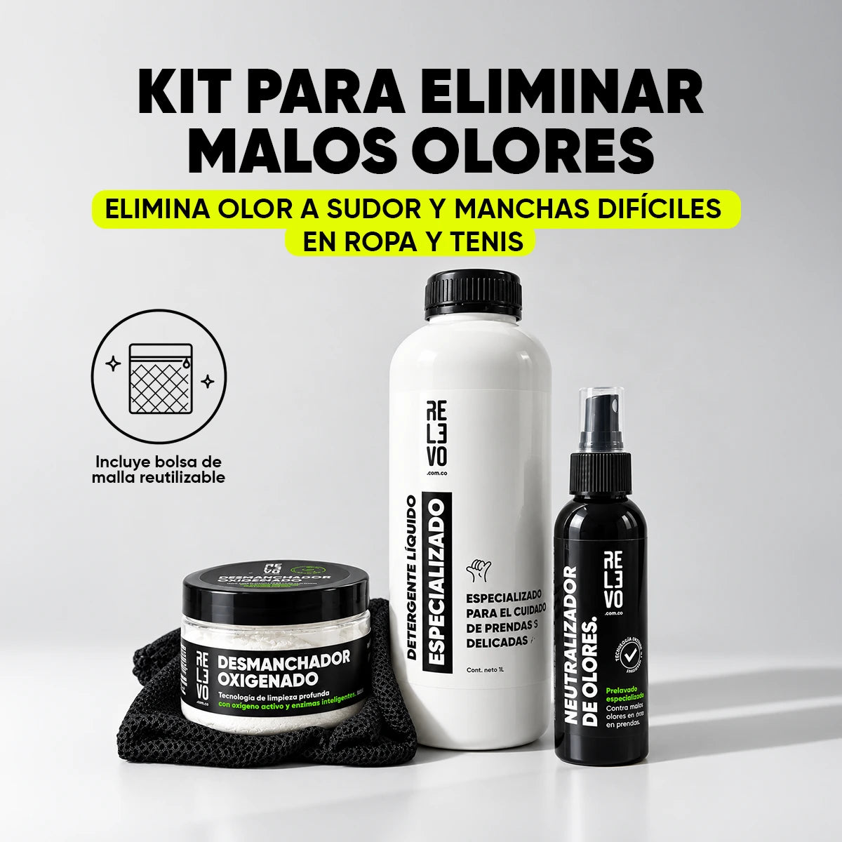 KIT PARA ELIMINAR MALOS OLORES