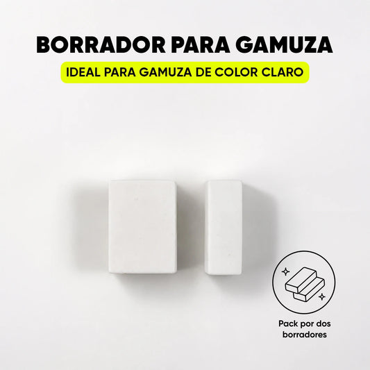BORRADORES PARA GAMUZA - PACK X 2