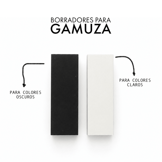 BORRADORES PARA GAMUZA - PACK X 2