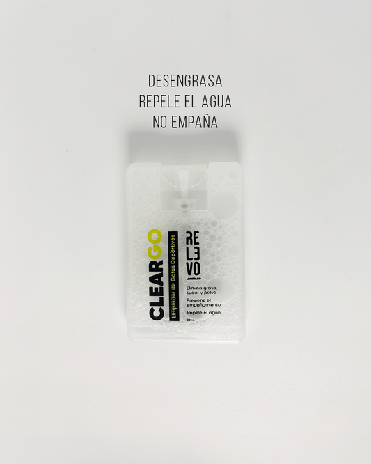 Clear GO. Limpiador especializado para gafas deportivas