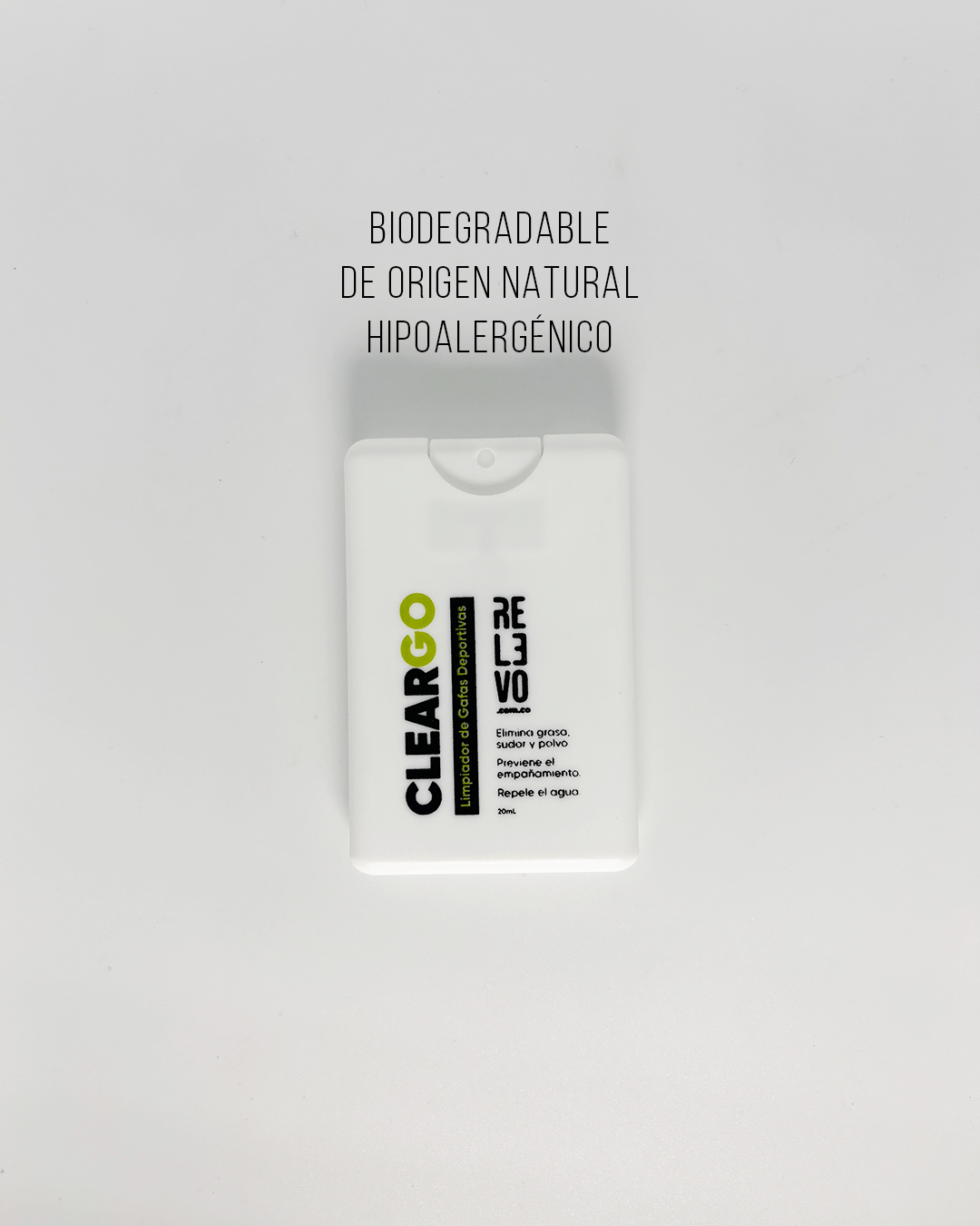 Clear GO. Limpiador especializado para gafas deportivas
