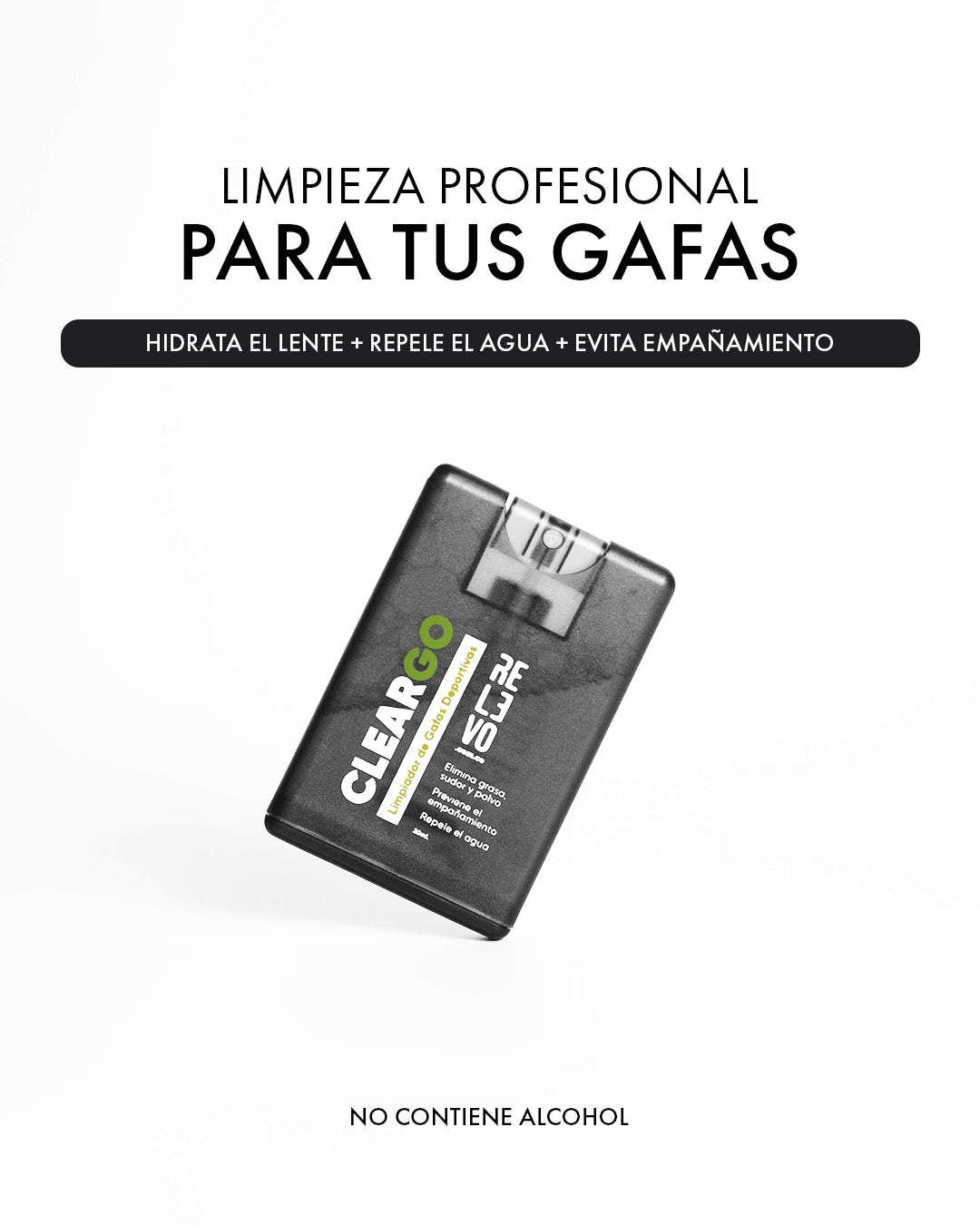CLEAR GO -LIMPIADOR DE GAFAS DEPORTIVAS