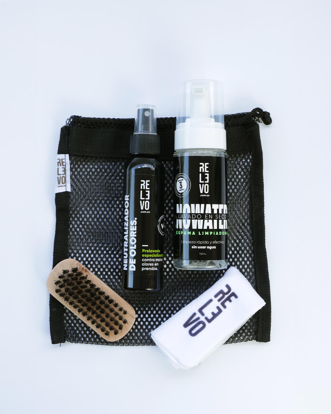 KIT LIMPIEZA EN SECO. SIN  AGUA - SIN TIEMPOS DE SECADO