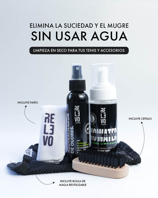 KIT LIMPIEZA EN SECO. SIN  AGUA - SIN TIEMPOS DE SECADO