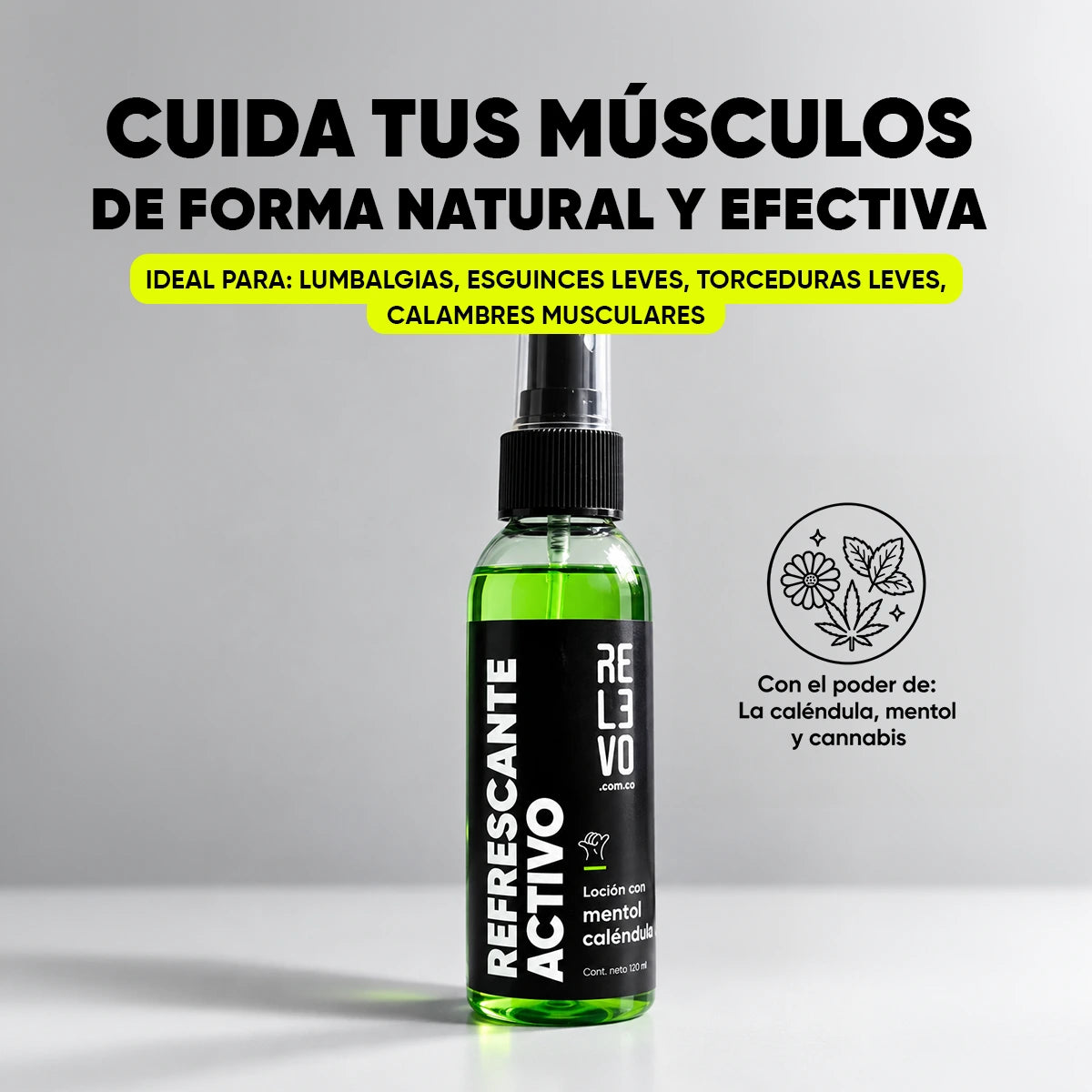 REFRESCANTE MUSCULAR ACTIVO - POST-ENTRENO
